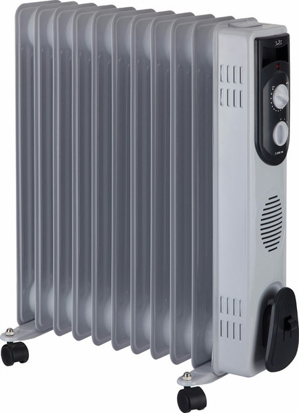 JATA R111 Для помещений 2500Вт Серый Oil electric space heater
