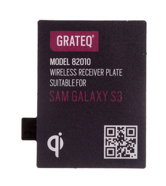 GRATEQ 82010 Innenraum Schwarz Ladegerät für Mobilgeräte