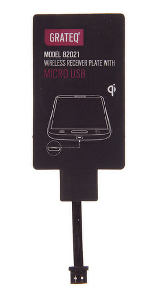GRATEQ 82021 Auto,Indoor Black mobile device charger