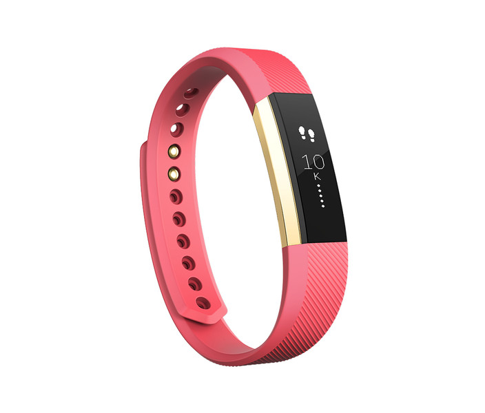 Fitbit Alta Wristband activity tracker OLED Беспроводной Золотой, Розовый
