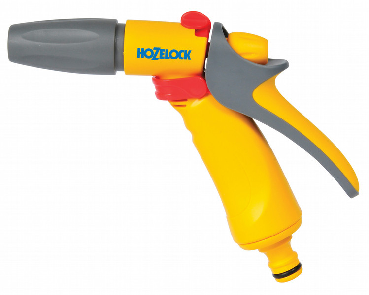 Hozelock 2674 Garden water spray gun ПВХ Серый, Желтый садовый водяной пистолет/форсунка