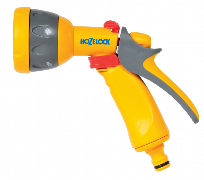 Hozelock 2676 Garden water spray gun ПВХ Серый, Желтый садовый водяной пистолет/форсунка