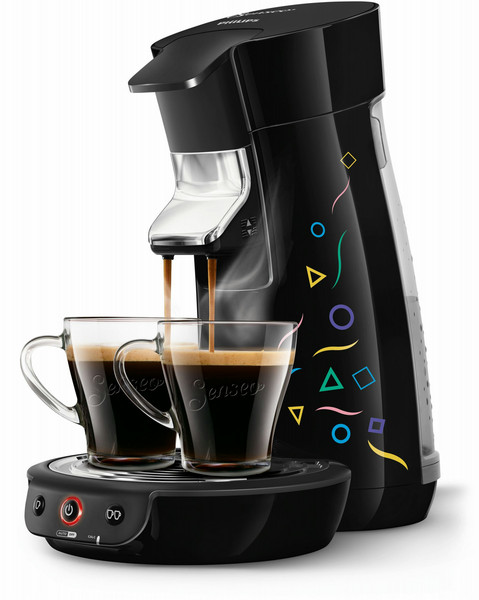 Senseo Viva Café HD7836/65 Freestanding Fully-auto Pod coffee machine 0.9L 6cups Black coffee maker