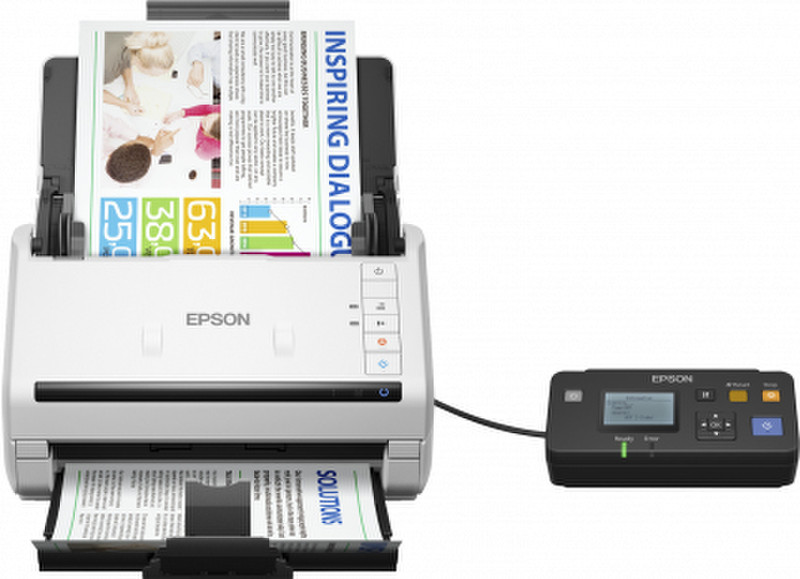 Epson WorkForce DS-530N Сканер с полистовой подачей 600 x 600dpi A4 Белый