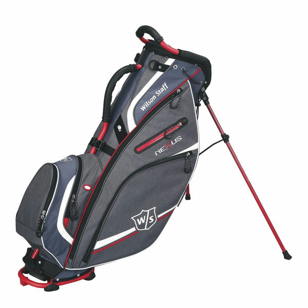 Wilson Sporting Goods Co. WGB5600GR Grey,Red Fabric golf bag