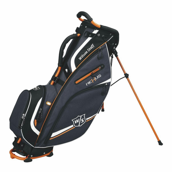 Wilson Sporting Goods Co. WGB5600OR Black,Orange Fabric golf bag