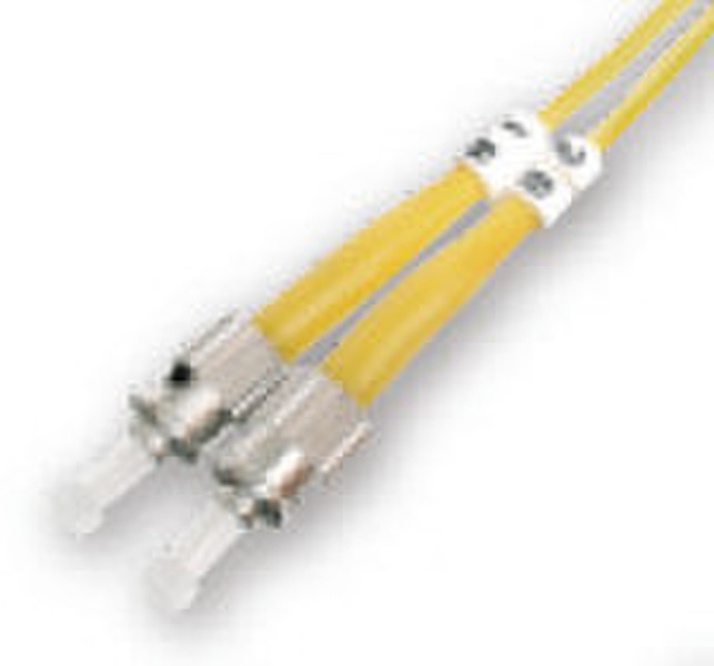 Cable Company SINGLEMode duplex 9/125μ 10m ST LC Yellow fiber optic cable