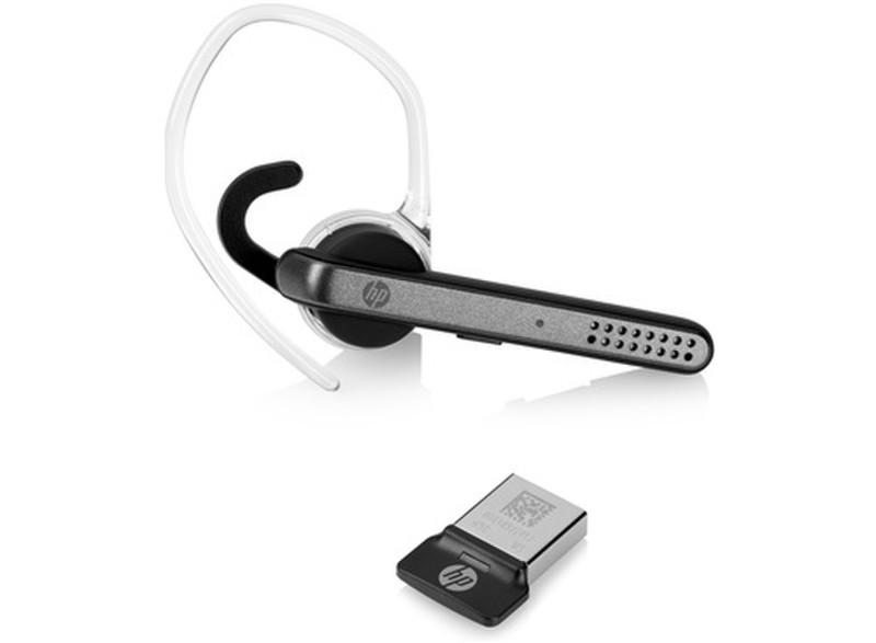 HP UC Wireless Mono Ear-hook,In-ear Monaural Bluetooth Black,Grey