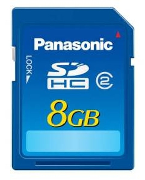 Panasonic RP-SDR08GE1A Class 2 - 8GB SD Card 8ГБ SDHC карта памяти