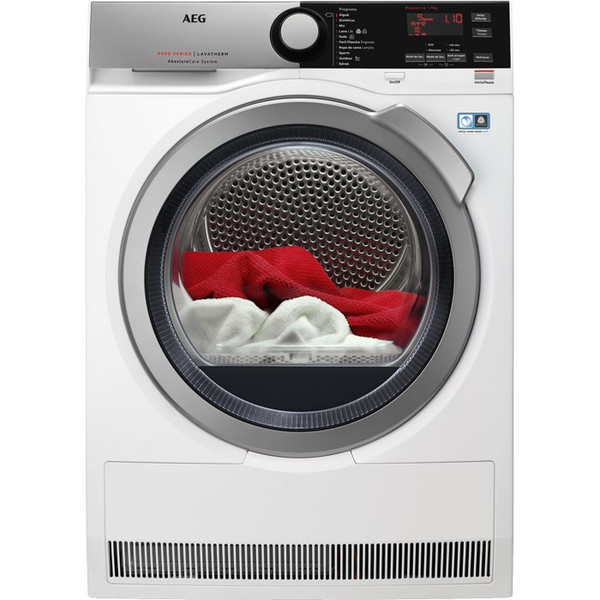 AEG T8DEE942 Freestanding Front-load 9kg A++ White tumble dryer