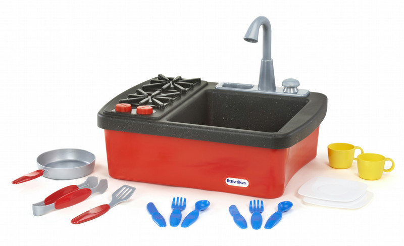 Little Tikes Splish Splash Sink & Stove Кухня и еда Игровой набор 13шт