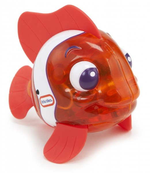 Little Tikes Sparkle Bay Flicker Fish Clown Fish Животные для ванной Оранжевый, Белый