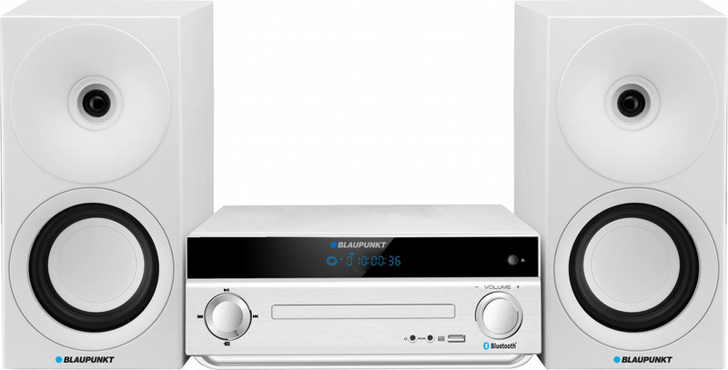 Blaupunkt MS30BT EDITION Micro-Set 40W Weiß Home-Stereoanlage