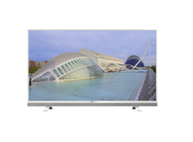 Beko B55-LW-8477 55Zoll Full HD 3D Smart-TV WLAN Weiß LED-Fernseher