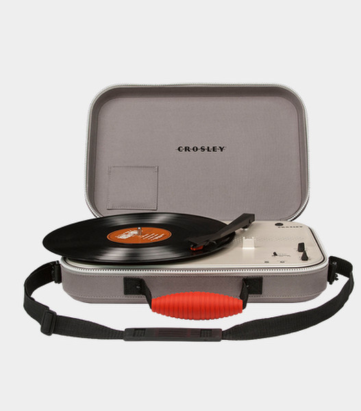 Crosley Messenger Belt-drive audio turntable Серый
