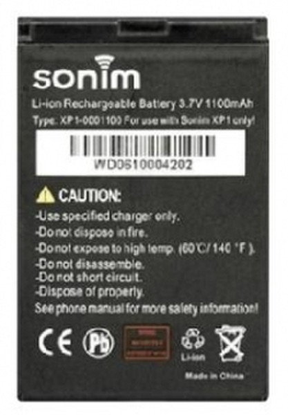 Sonim XP1 Литий-ионная (Li-Ion) 1100мА·ч 3.7В аккумуляторная батарея