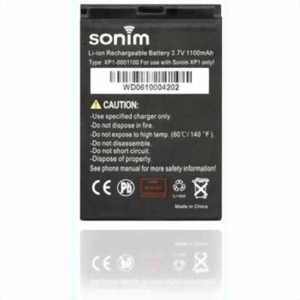 Sonim XP3 Литий-ионная (Li-Ion) 1180мА·ч 3.7В аккумуляторная батарея
