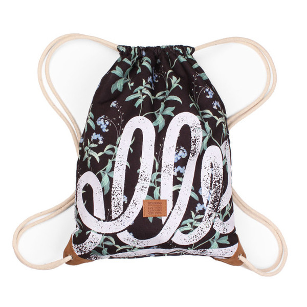 Kollegg Gymbag Floral Cotton,Suede Blue,Brown,Green