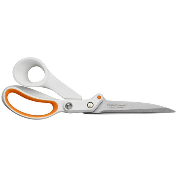 Fiskars 1005225 Art & craft scissors Straight cut Orange,White stationery/craft scissors