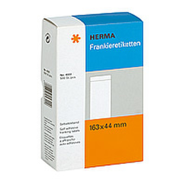 HERMA Franking labels with tab edge 163x44 500 pcs.