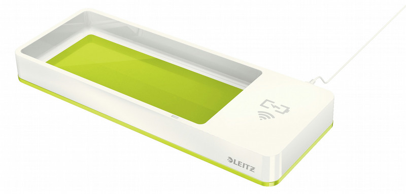 Leitz WOW Desktop mounted Полистрол Зеленый, Металлический