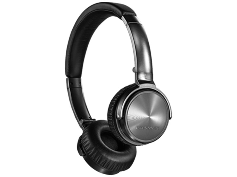Lasmex C45 Head-band Binaural Wired Black,Silver mobile headset
