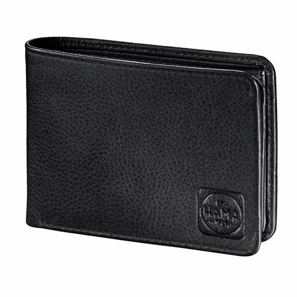 Hama Amsterdam Leather Black wallet