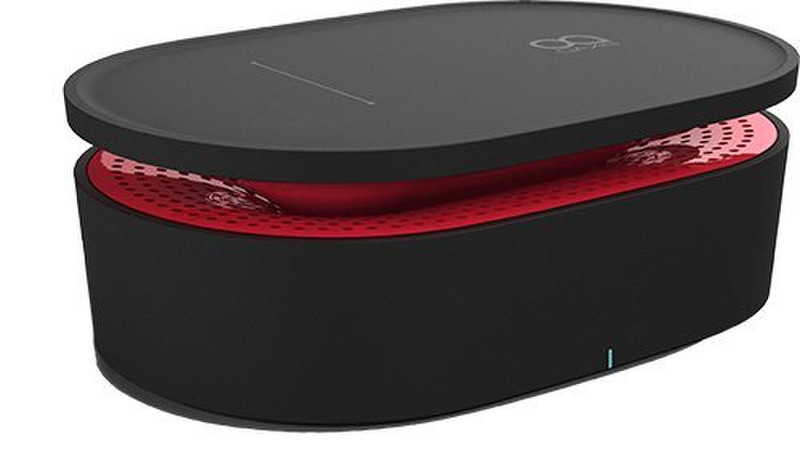 Oaxis Bento Stereo portable speaker 2.5Вт Другое Черный, Красный