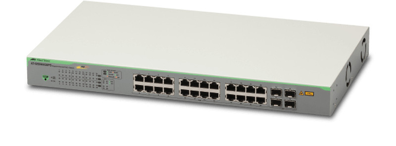 Allied Telesis GS950/28PS Управляемый Gigabit Ethernet (10/100/1000) Power over Ethernet (PoE) 19U Серый