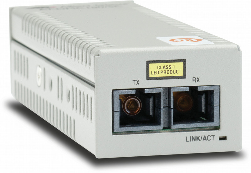 Allied Telesis AT-DMC100/SC 100Mbit/s 1310nm Multi-mode Grau