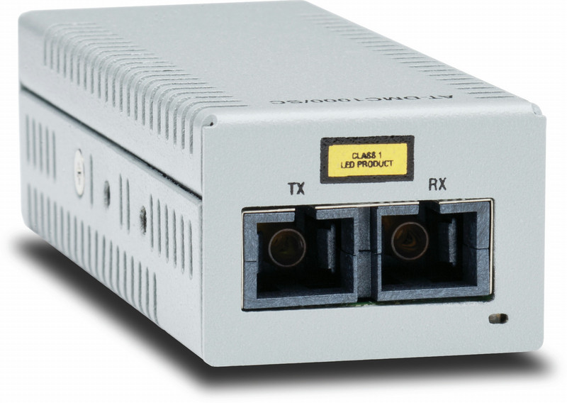 Allied Telesis AT-DMC1000/SC 1000Mbit/s 850nm Multi-mode Grey