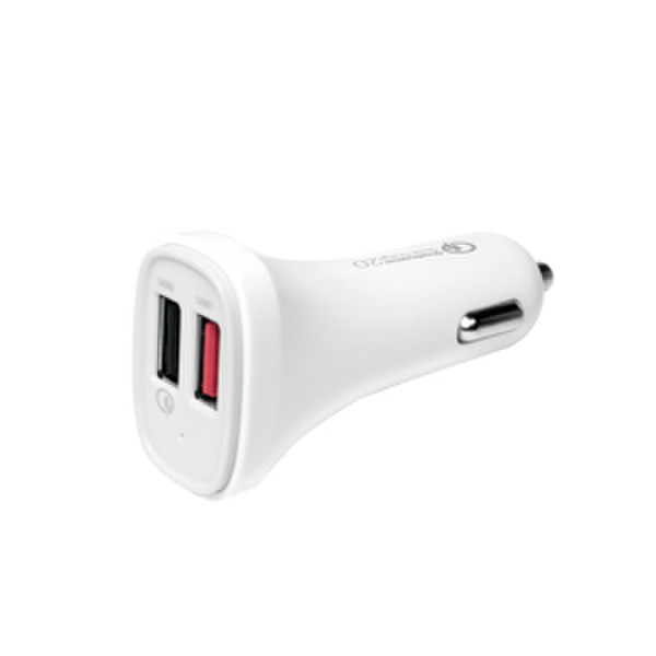 LogiLink PA0134 Auto White mobile device charger