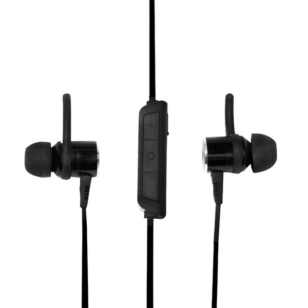 LogiLink BT0042 Binaural In-ear Black mobile headset