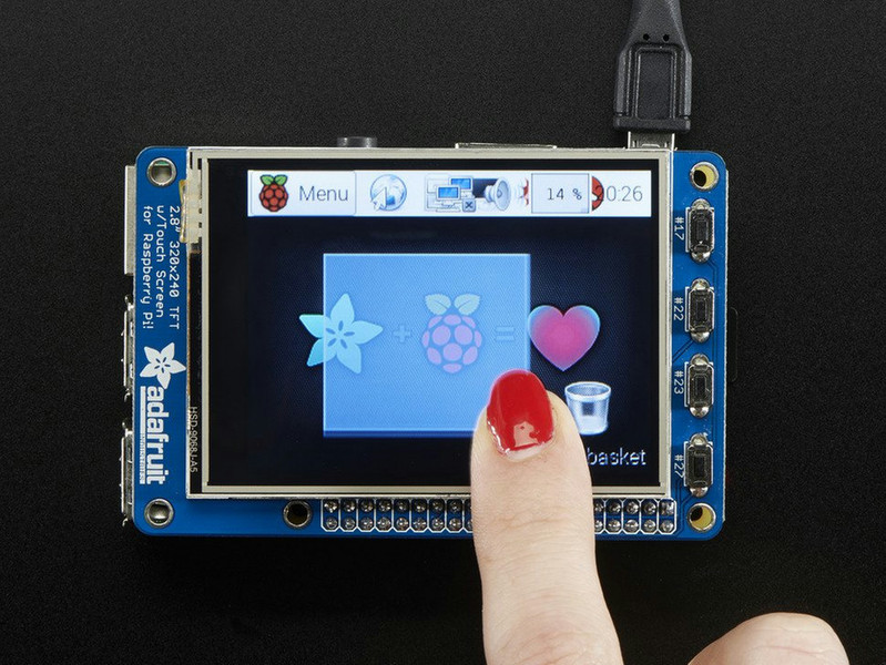 Adafruit 2298 Development board display аксессуар к плате разработчика