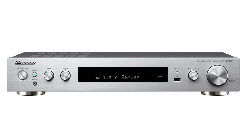 Pioneer SX-S30DAB 2.0 Stereo Silber