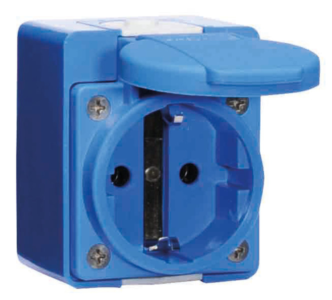 Bals Elektrotechnik 724 Type F Blue socket-outlet