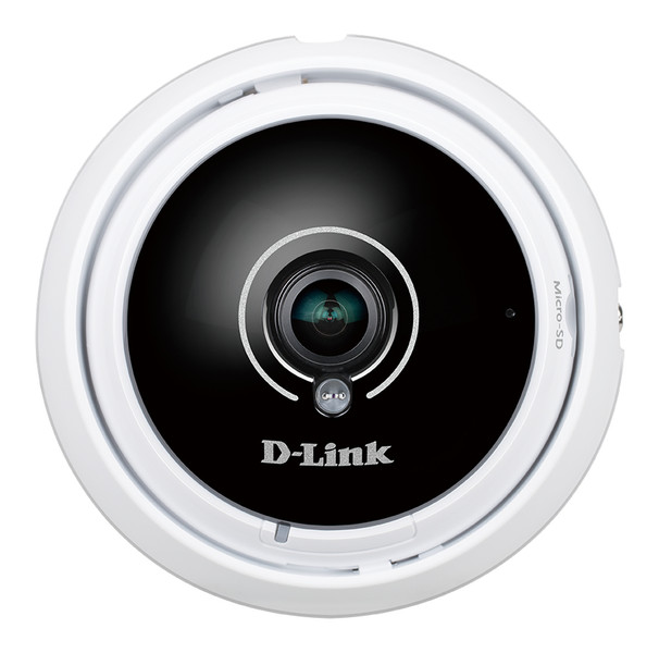 D-Link DCS-4622 IP Innenraum Kuppel Schwarz, Weiß Sicherheitskamera