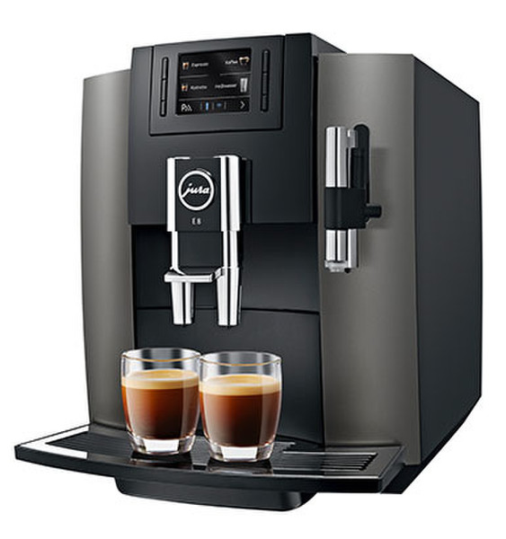 Jura E8 Pad-Kaffeemaschine 1.9l Schwarz
