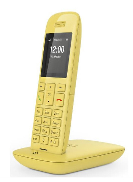 Telekom Speedphone 11 Беспроводная телефонная трубка TFT Желтый