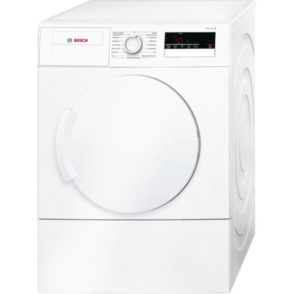 Bosch Serie 4 WTA73201NL Freistehend Frontlader 7kg C Weiß Wäschetrockner