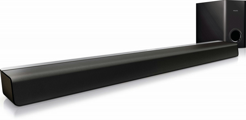 Philips CSS2133B/98 Wired 1.1channels 60W Black soundbar speaker