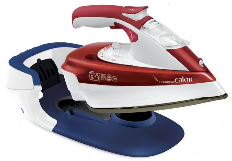 Calor FV9975C0 Dry & Steam iron Durilium soleplate 2600W Red,White iron