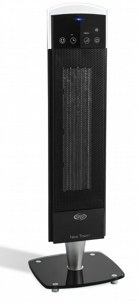 Argoclima New Tower Indoor 2500W Black,White Fan electric space heater