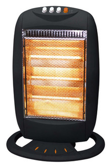 Ardes AR454B Indoor 1200W Black Halogen electric space heater electric space heater
