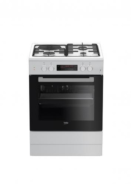 Beko FSE63410GWP Freistehend Combi hob A Weiß Küchenherd