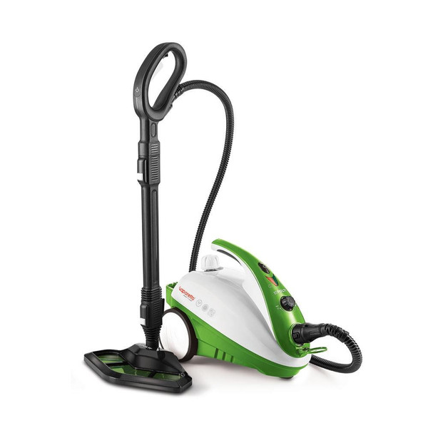 Polti Smart 35 Mop Cylinder steam cleaner 1.6л 1800Вт Черный, Зеленый, Белый