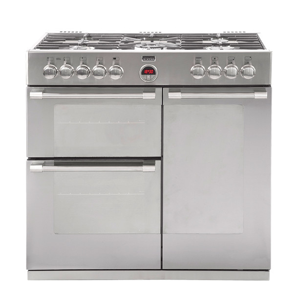 Stoves PSTERG90DFSS Freestanding Gas hob A Stainless steel cooker