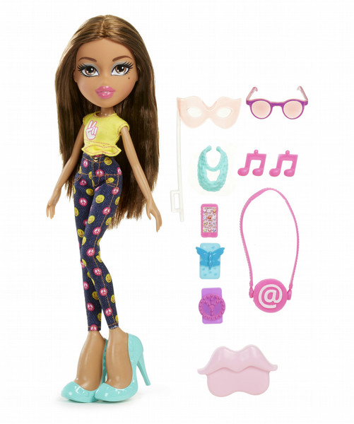 Bratz SelfieSnaps 2.0 Version Doll Yasmin Mehrfarben Puppe