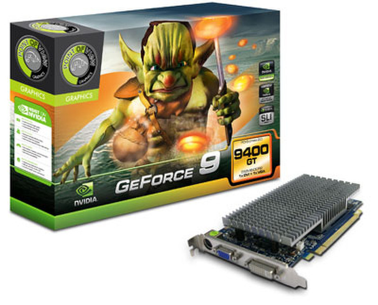 Point of View GeForce 9400GT, 1GB DDR2 GeForce 9400 GT 1GB GDDR2