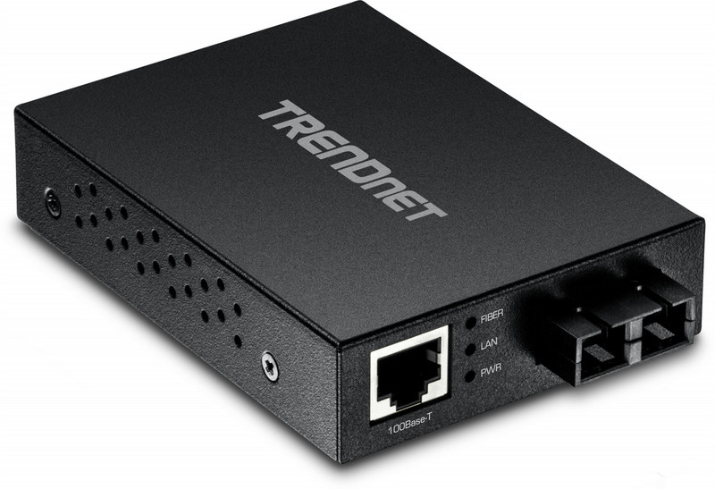 Trendnet TFC-FMSC 200Mbit/s 1310nm Black network media converter